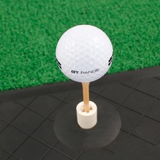 GOLF DRIVING RANGE RUBBER GOLF TEES T-LOK FOR WINTER PRACTICE MAT TWIN PACK!
