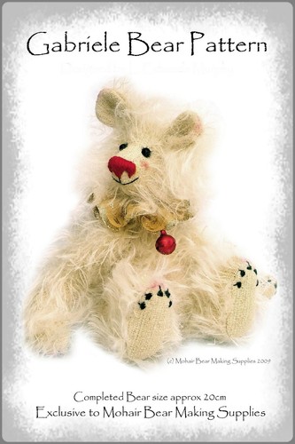 Ooak mohair teddy - ooak,