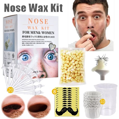 Nose waxing kit for - waxing, men