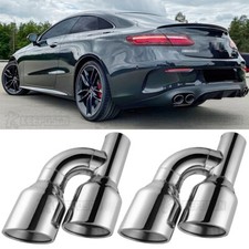 2x Dual Exhaust Pipe Tip 2.5"