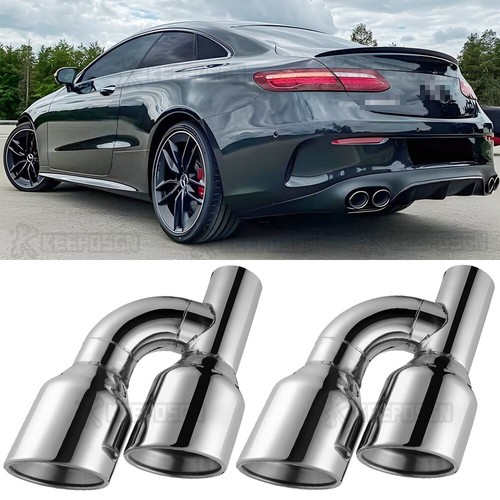Dual exhaust pipe tip - 2x,
