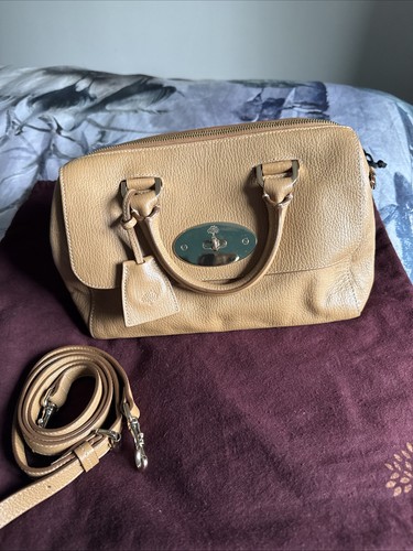 Mulberry camel leather small - camel,