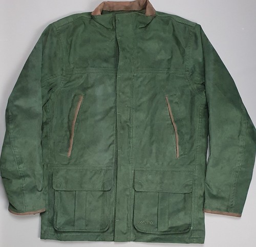 Musto jacket green large mens - green,