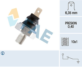 Oil pressure switch - oil,