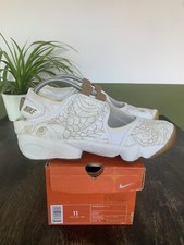 Vintage WMNS Nike Air Rift+ Laser Cut 2004 - White/Shale - UK8.5/US11-Brand New