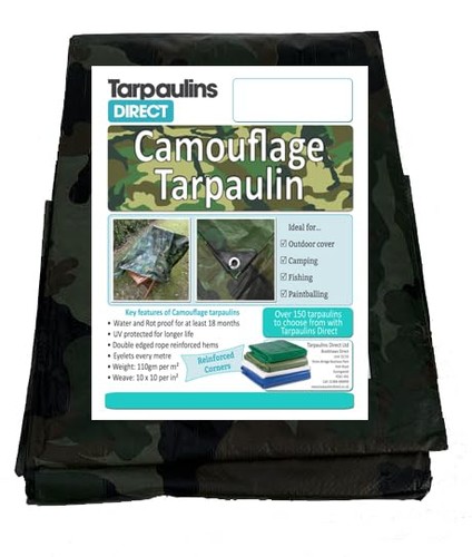 Camouflage pattern tarpaulin - camouflage,
