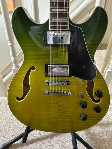 Ibanez as73fm gvg green - –,