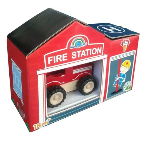 Fire station wooden - station,