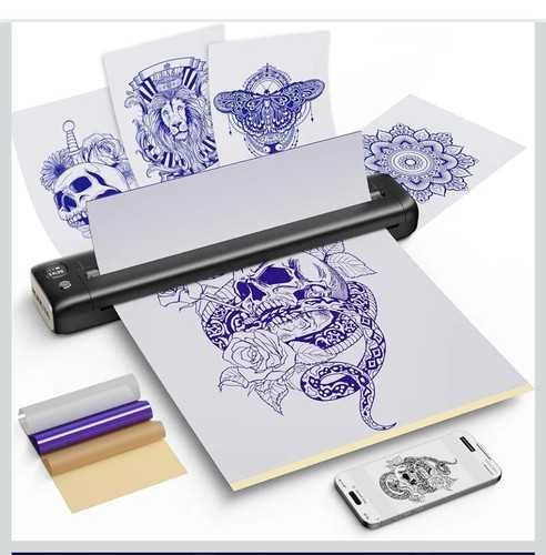 Portable wireless tattoo - wireless,