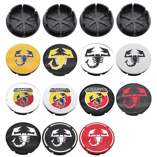 4pcs 50mm car emblem wheel - 4pcs,