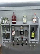 Optics Home Bar Wall Mounted