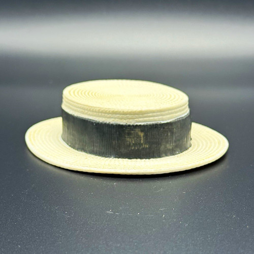 China miniature straw boater - straw,