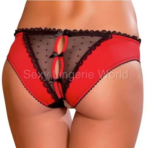 Womens sexy knickers open - knickers,