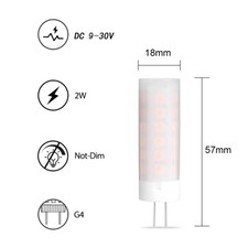 G4 Led Flame Light Bulbs Fire
