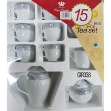Royal 15 PC Porcelain BLUE