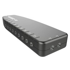 SLx TV Signal Booster Aerial Amplifier with Coax Connections, 4G & 5G Filtering