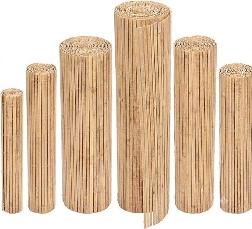 Bamboo slat natural garden - bamboo,