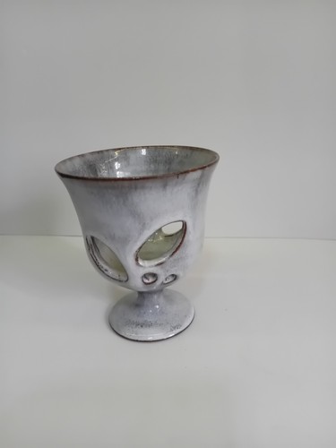 Woburn pottery goblet - goblet, shaped