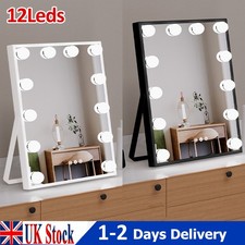 Hollywood Mirror Vanity Make Up Mirror LED Dressing Table Mirror with 12 Lights