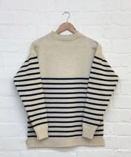 Breton Guernsey Sweater - Striped 100% British Wool