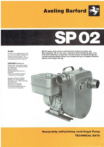 Aveling barford sp02 - aveling,