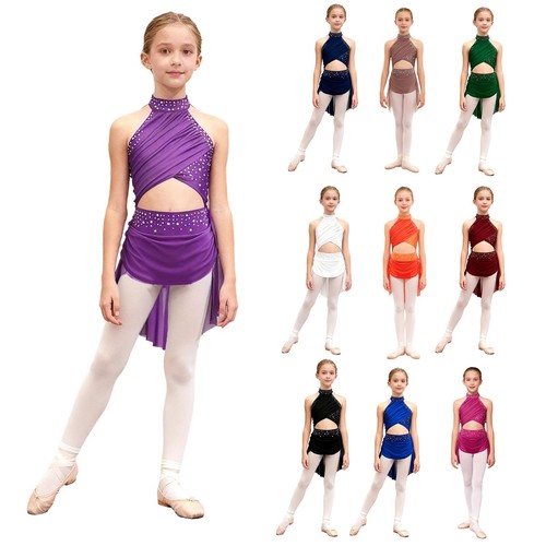 Girls lyrical dance costume - uk,