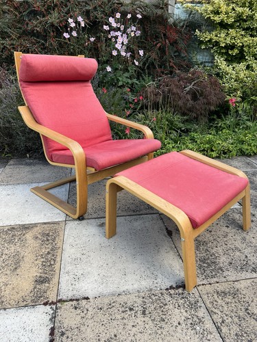 Ikea red poang - ikea, chair