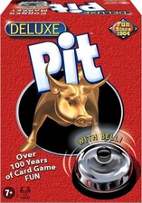 Deluxe Pit Card Game wit Bell