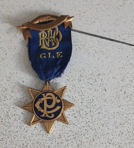 Raob masonic medal - raob, jewel