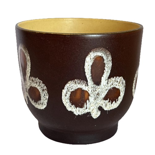 Vintage brown lava glaze - vintage,