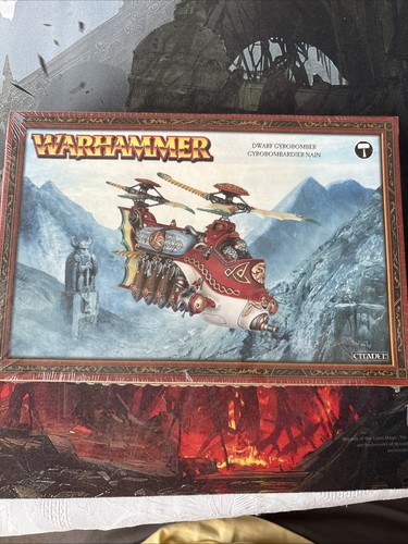 Warhammer dwarf gyrocopter - dwarf,