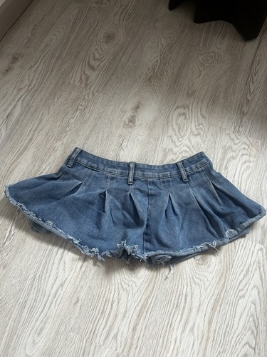 Shein blue denim rara mini - rara,