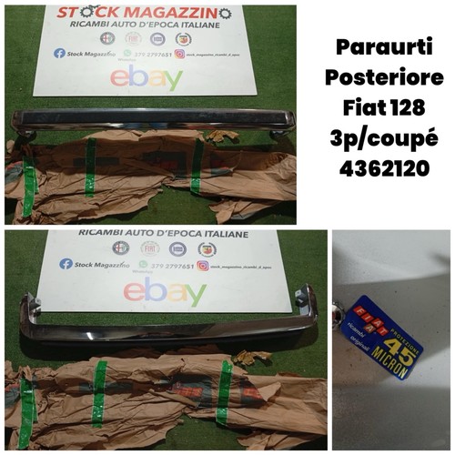 Rear bumper fiat - bumper,
