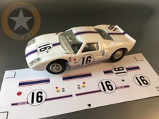 STICKERS FOR FORD GT40 #16 LM67 JOUF 1/40 (NO DECAL IDEAL SLOT) DCS005