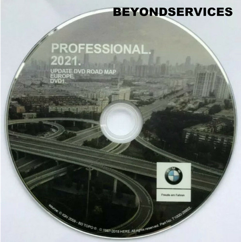 Bmw dvd 2021 - 2021, professional