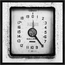 Vintage Gas Pump Dial Gauge