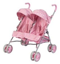 Twin Doll Stroller Side By