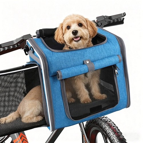 Dog cat bike - bike, basket