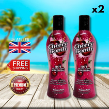 Supre Tan Cherry Bomb 235ml - Hot Dark Tan Maximizer!