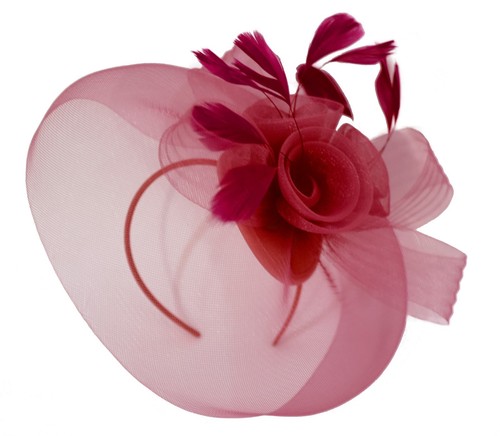 Large fascinator headband - fascinator,