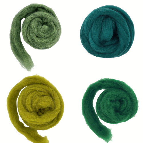 Corriedale wool sliver - corriedale,