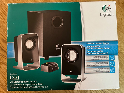 Logitech ls21 wired - logitech,