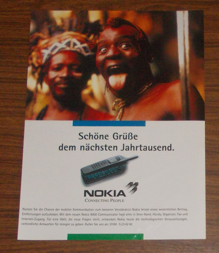 Rare advertising nokia 9000 - nokia,
