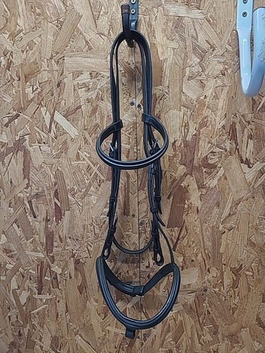 Stubben leather flash bridle - leather,