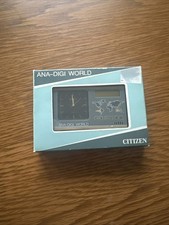 Citizen Ana-Digi World Time Alarm Clock 