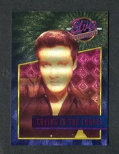 1992 River Group Elvis Presley Collection Dufex Foil # 12 Crying in the Chapel