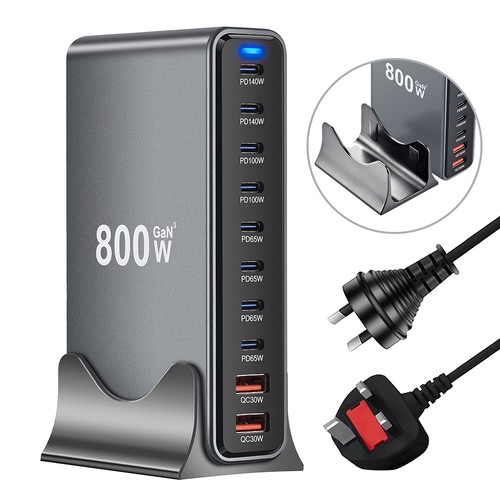 800w desktop gan charger - gan,