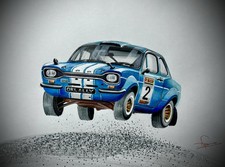 Ford Escort Mk1 Drawing