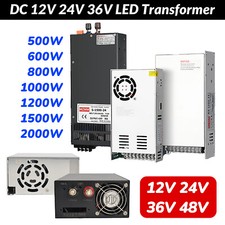 DC 12V 24V 36V 48V LED Transformer 240V 500W-2000W LED Power Supply LED Driver