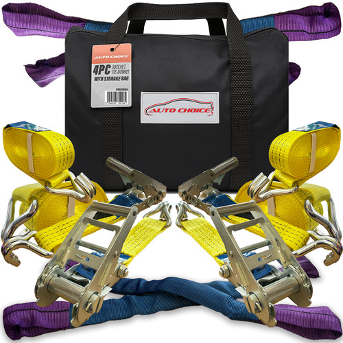 Wheel ratchet strap - 4x,